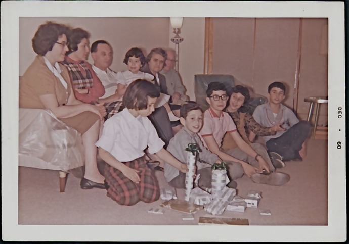 HANUKAH PARTY 12/1960