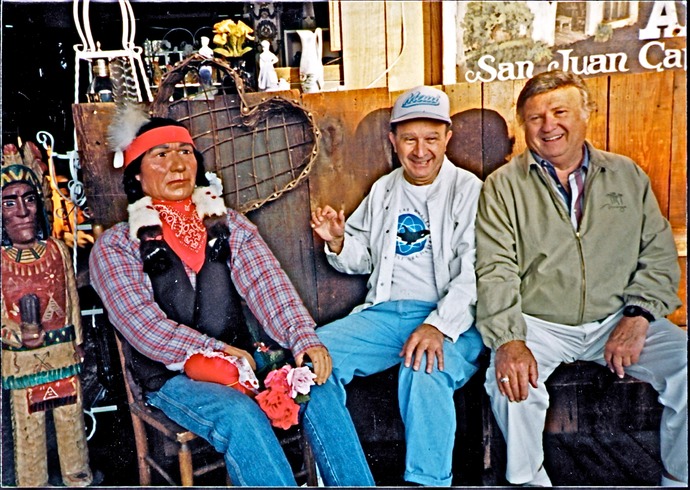 1994 MANNY AND SAM WITH FRIEND IN CAPISTRANO,CAL.