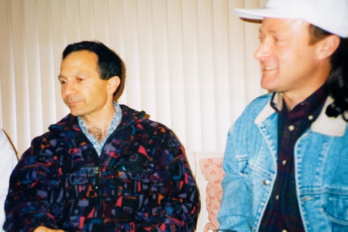 1992 DAVID WITH JODY KRIMSTOCK