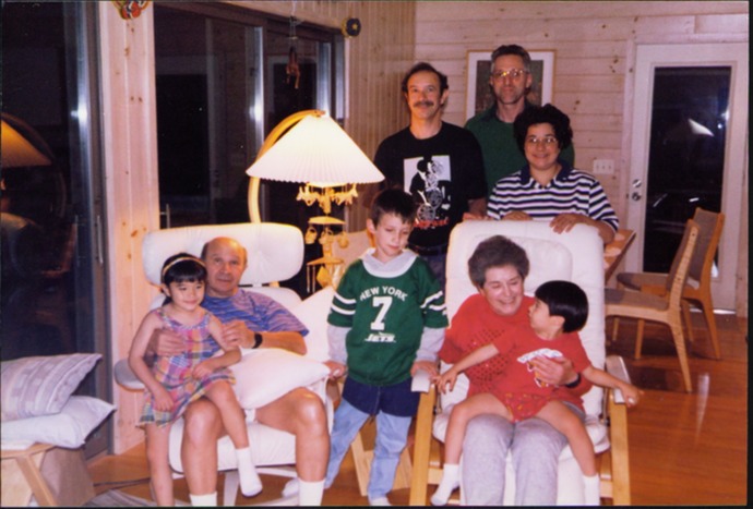 1994 KUNIS FAMILY AT BECKET,MASS