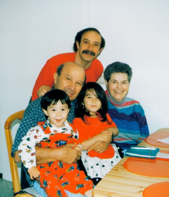 1994 THE KUNIS FAMILY IN HIRSCHAID  GERMANY