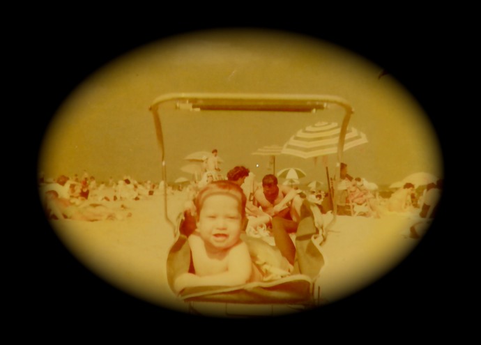 1952 ROGER AT THE BEACH