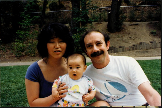 JIN HEE, BOB, AND SARAH 1993