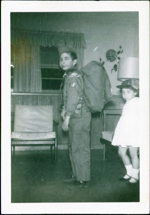 1959 BOYSCOUT DAVID HUNIS & DIANNE 