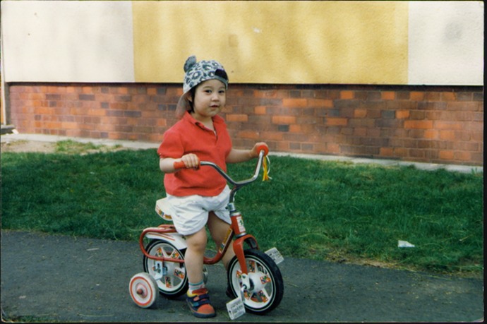 ANDY ON TRIKE