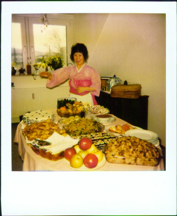 BUFFET FOR SARAH'S PARTY 1992