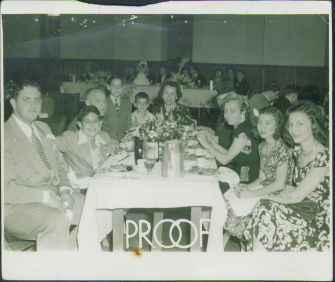 1948 GUESTS AT EDITH'S WEDDING