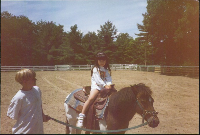 SARAH ON HORSE