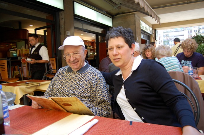 2008 MANNY AND EILEEN IN ITALY