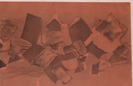 I KUNIS ETCHING FALLEN RUINS #2 18X12 EU BIB4 #643